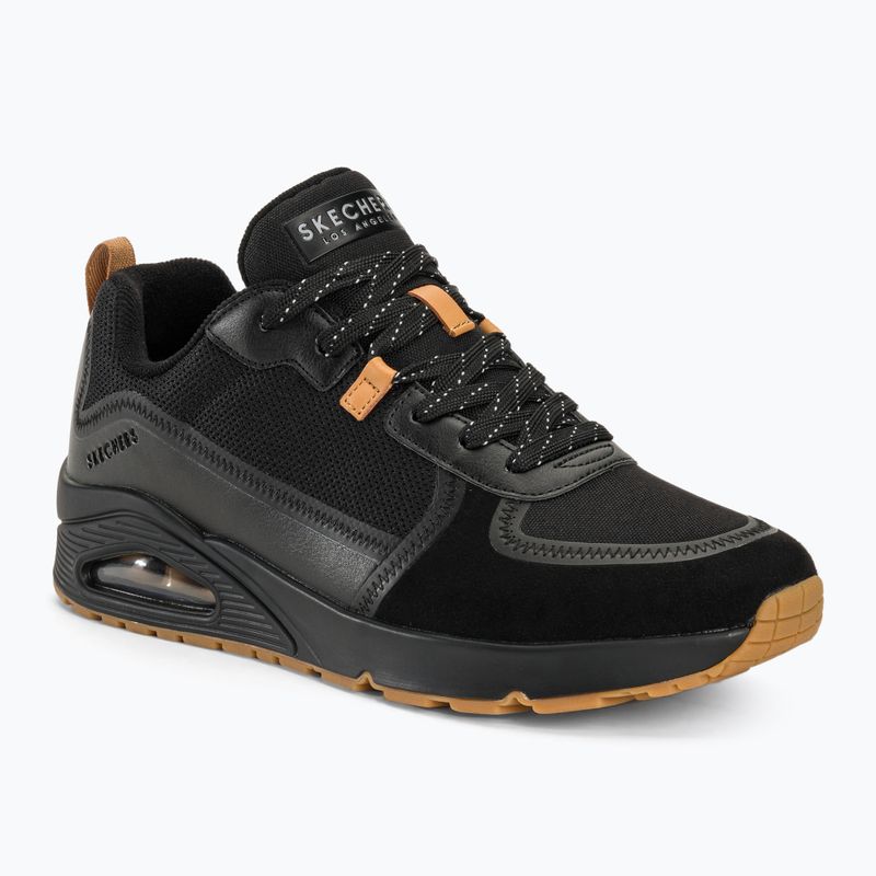 Herrenschuhe SKECHERS Uno Layover schwarz