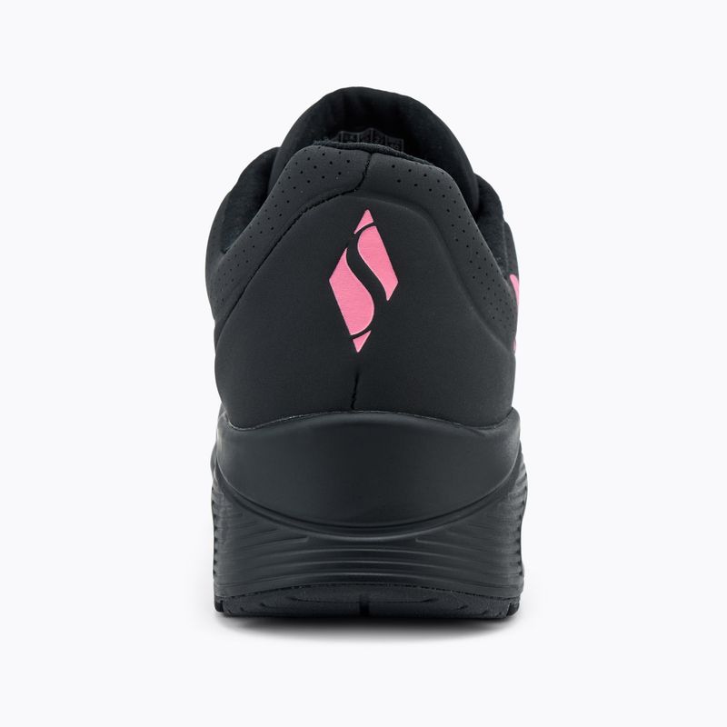 Schuhe Damen SKECHERS Uno Dripping In Love black/pink 6