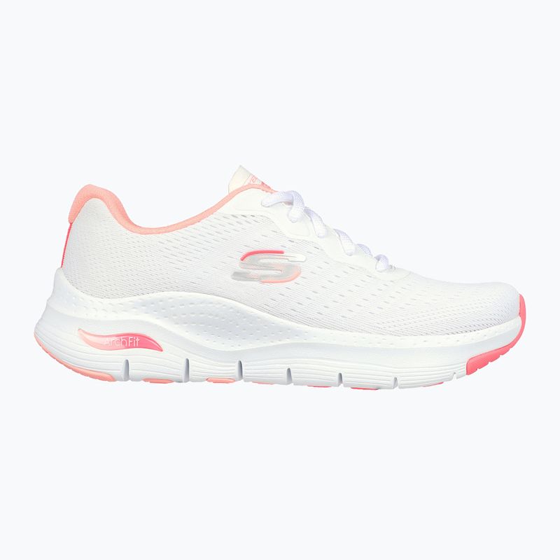 Schuhe Damen SKECHERS Arch Fit Infinity Cool white/pink