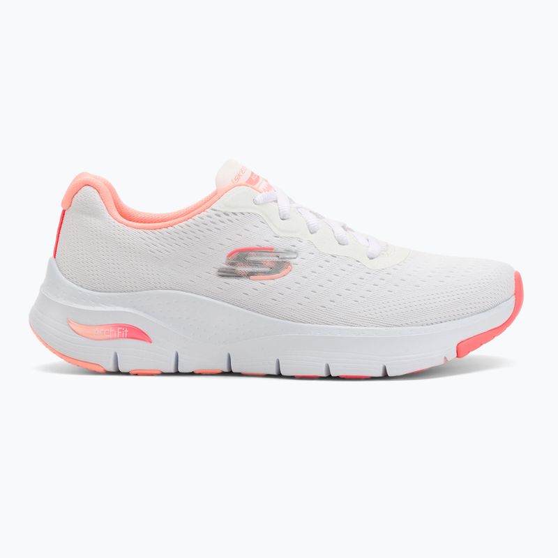 Schuhe Damen SKECHERS Arch Fit Infinity Cool white/pink 2