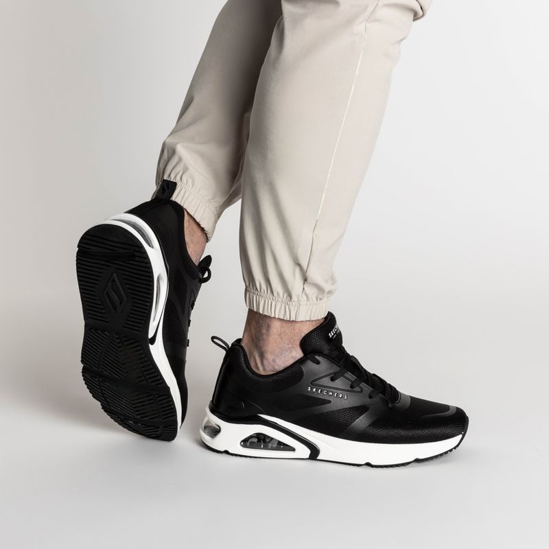 SKECHERS Tres-Air Uno Revolution-Airy schwarz/weiss Herrenschuhe 2
