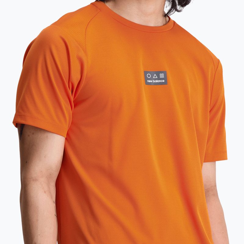 Herren New Balance Impact Run AT N-Vent cayenne Laufshirt