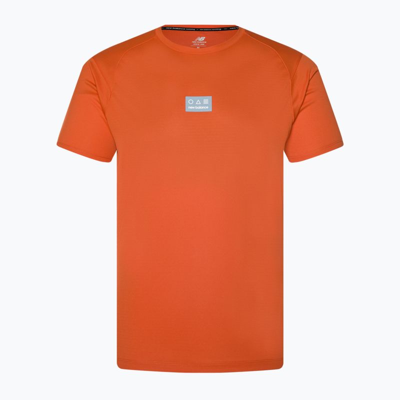 Herren New Balance Impact Run AT N-Vent cayenne Laufshirt