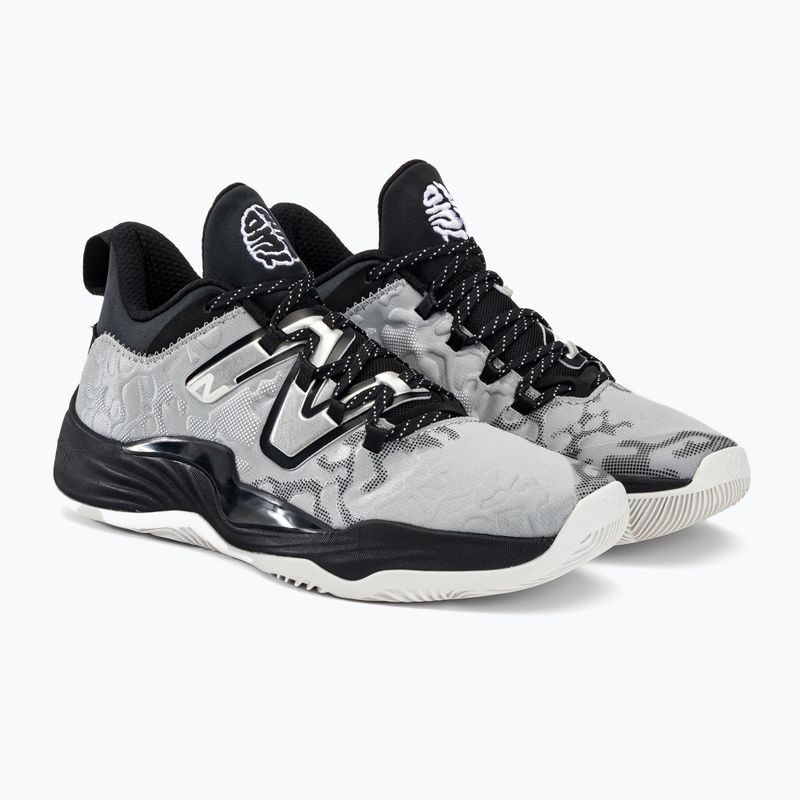 New Balance Two Herren Basketball Schuhe weiß und schwarz BB2WYDM3.D.120 4