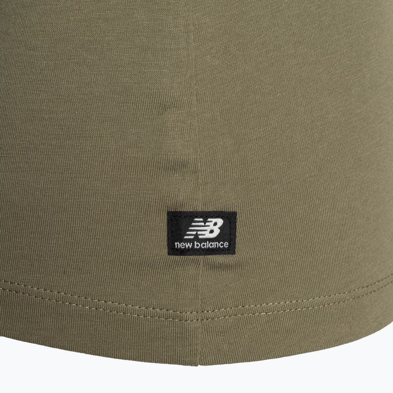 Damen New Balance Essentials Baumwoll-Jersey grün 7