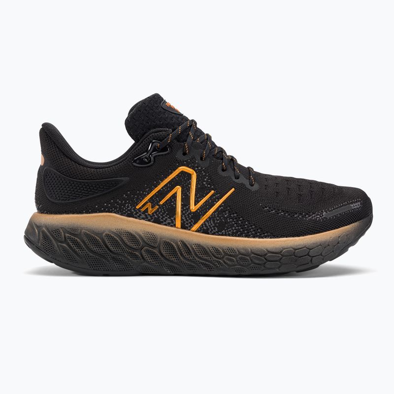 Herren New Balance 1080V12 schwarz / orange Laufschuhe 2