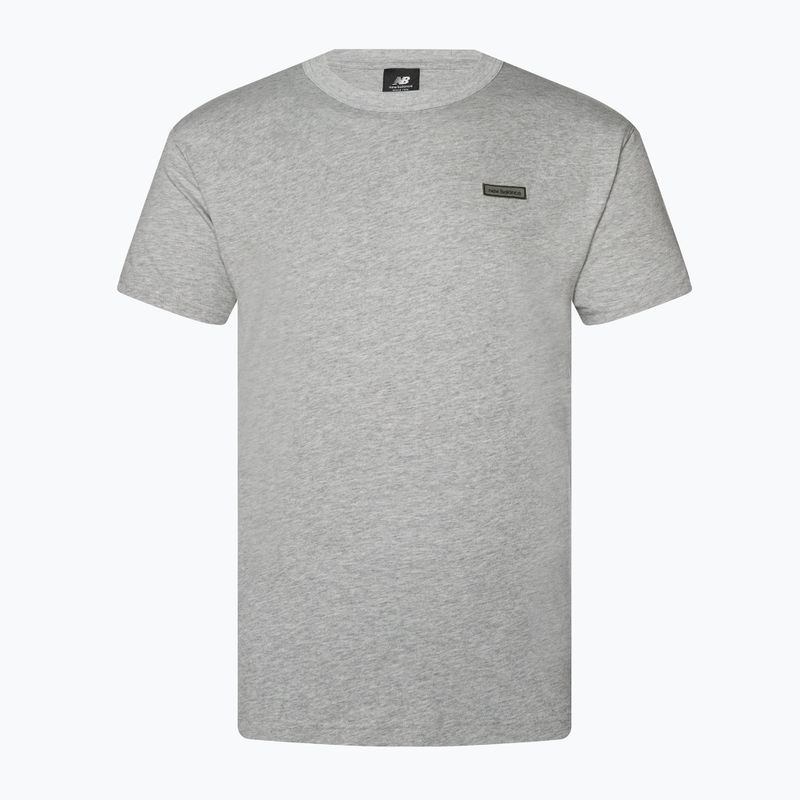 Herren New Balance Essentials Winter sportlich grau t-shirt