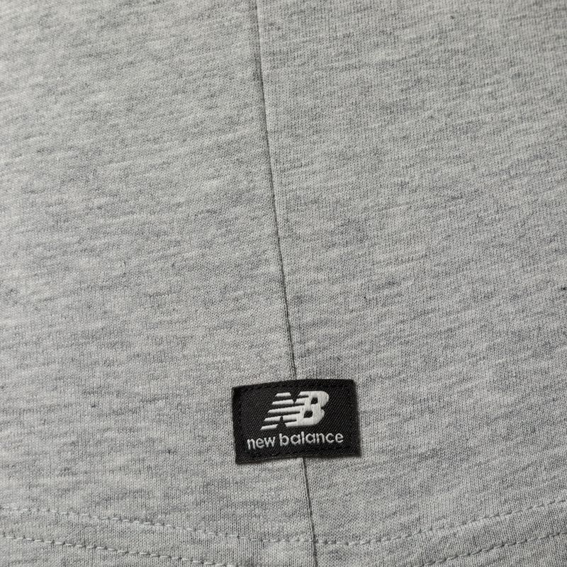 Herren New Balance Essentials Winter sportlich grau t-shirt