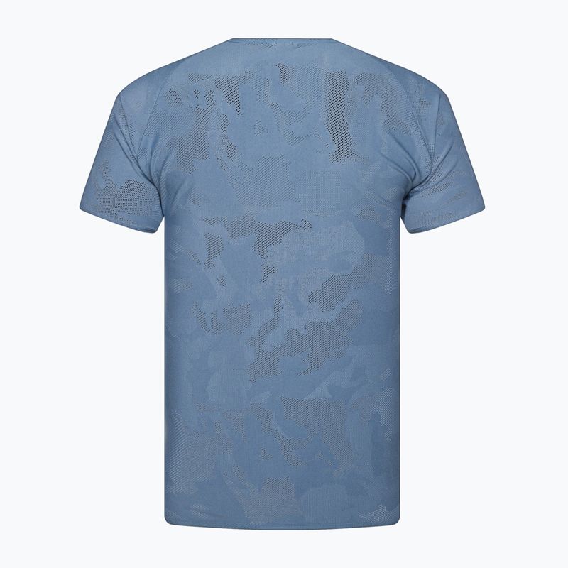 Herren New Balance Q Speed Jacquard Kurzes Quecksilber Laufshirt