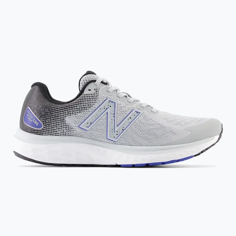 Herren Laufschuhe New Balance M680V7 Aluminium Grau 10