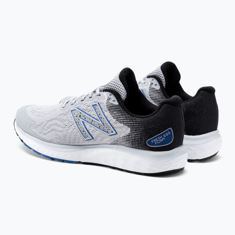 Herren Laufschuhe New Balance M680V7 Aluminium Grau 3