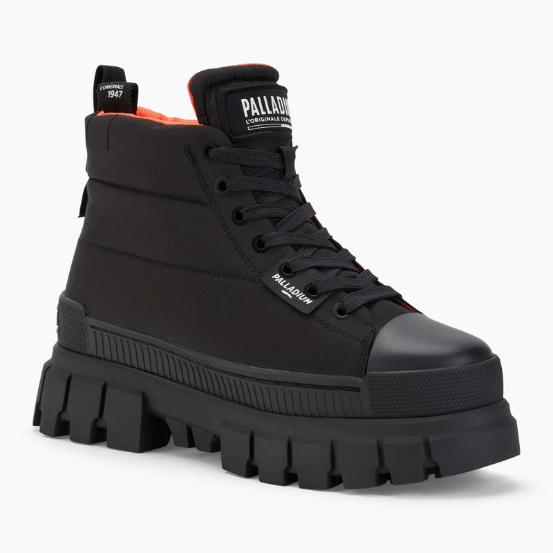 Palladium Revolt Boot Overcush Damen schwarz/schwarz