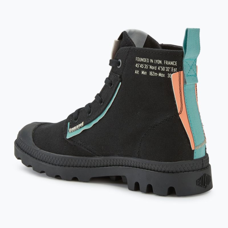 Schuhe Damen Palladium Pampa Underlayer black 3