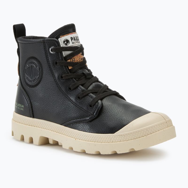 Palladium Pampa Hi Re-Vegan LTH schwarz Schuhe