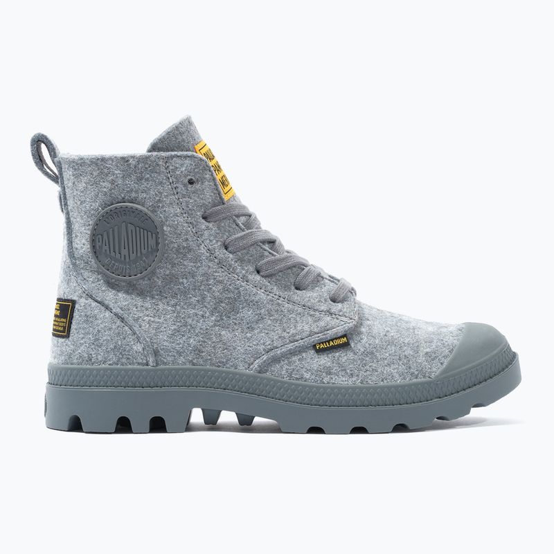 Schuhe Palladium Pampa Hi Merino grey 8