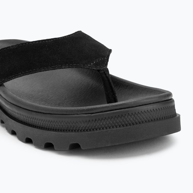 Palladium Dunelite Azur Sde balck flip flops 7