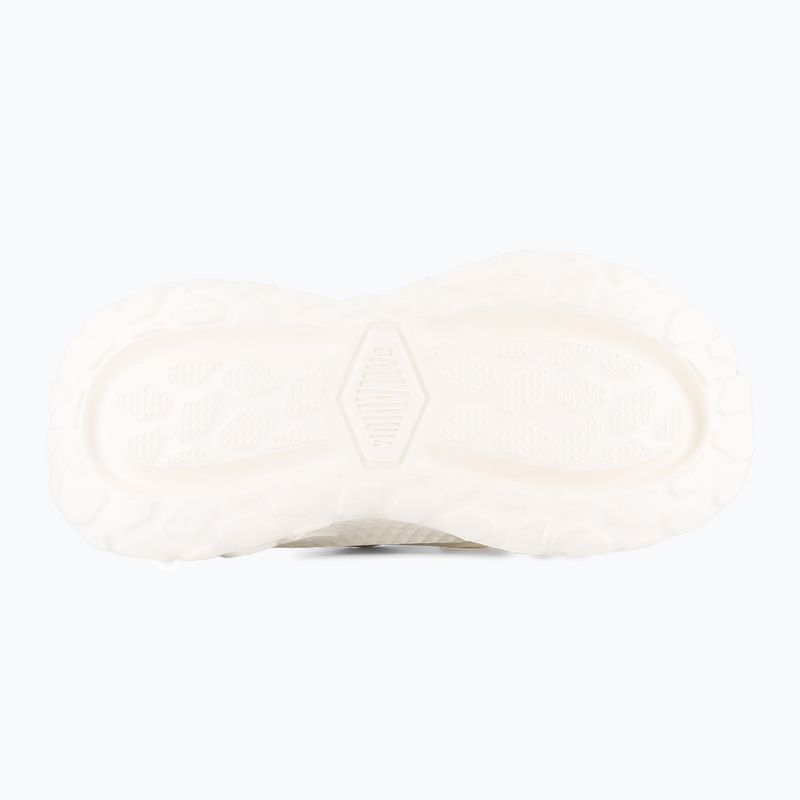 Palladium Offbound Slide Flip-Flops Creme weiß 2