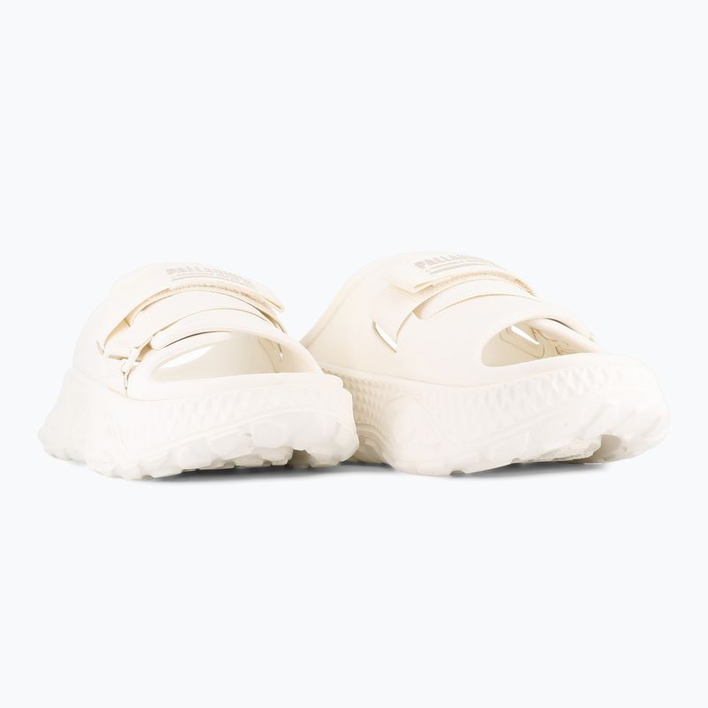 Palladium Offbound Slide Flip-Flops Creme weiß 3