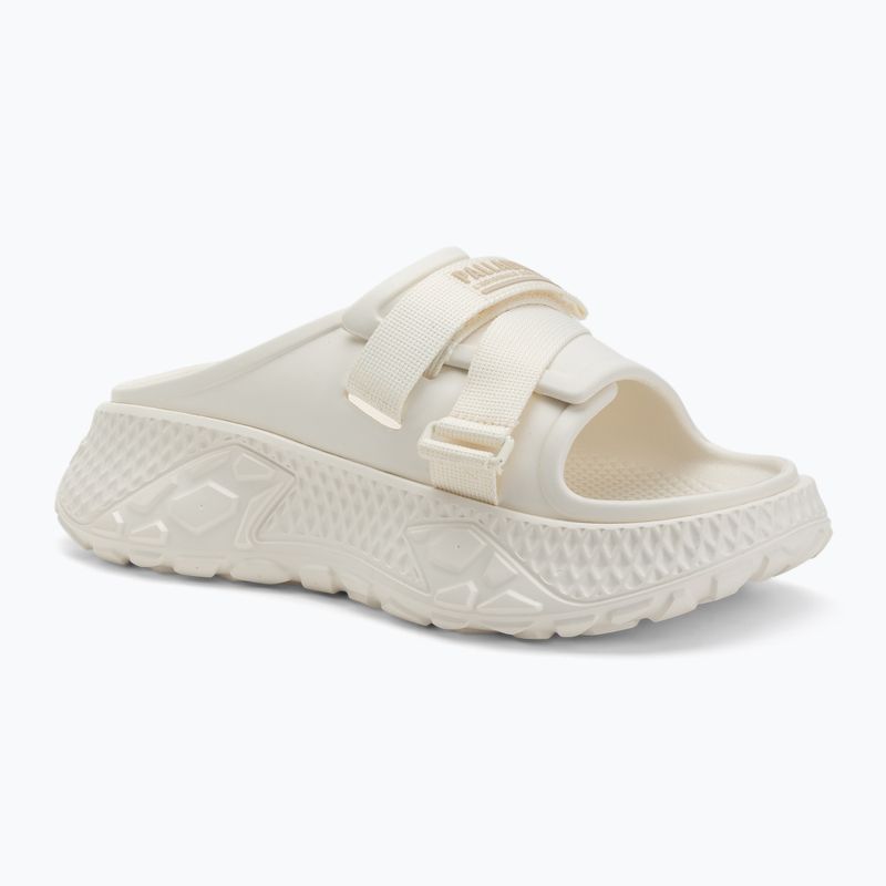 Palladium Offbound Slide Flip-Flops Creme weiß