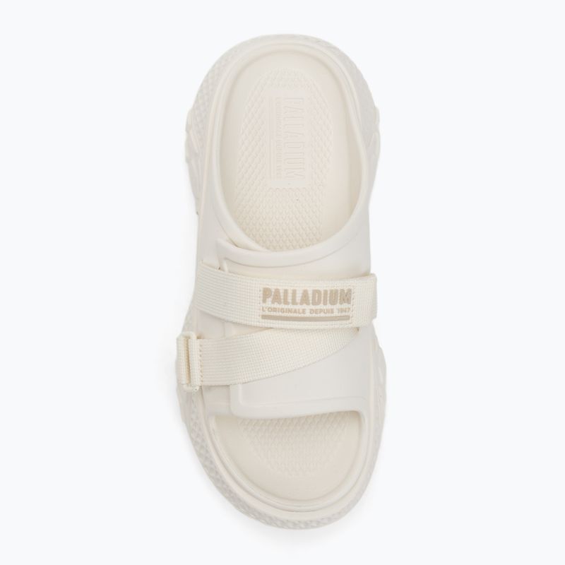 Palladium Offbound Slide Flip-Flops Creme weiß 5