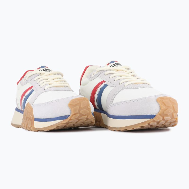 Schuhe Palladium Troop Runner Flame white/ chili/ blue 10