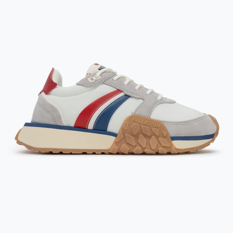 Schuhe Palladium Troop Runner Flame white/ chili/ blue 2
