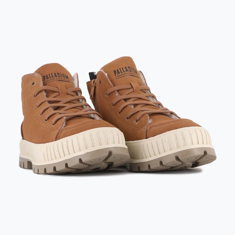 Palladium Pallashock Zip Warm Mahagoni Stiefel 4