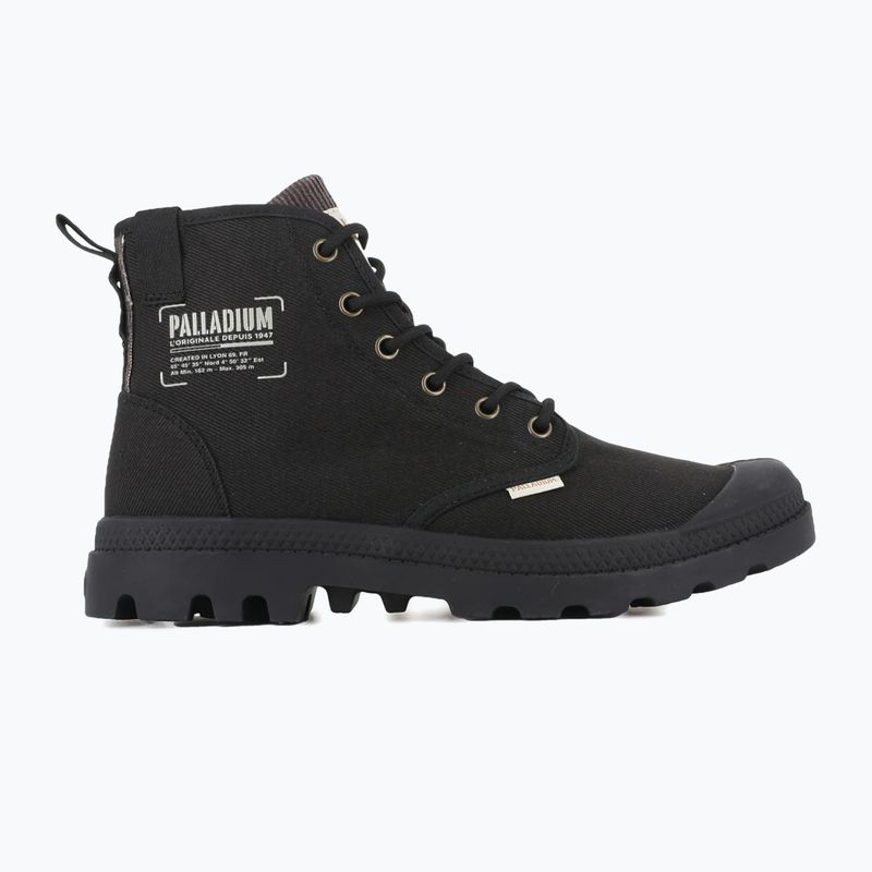 Palladium Pampa Michigan Schuhe schwarz 9