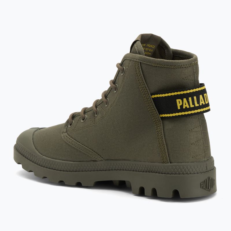 Palladium Schuhe Pampa Hi Dare II olive night 3