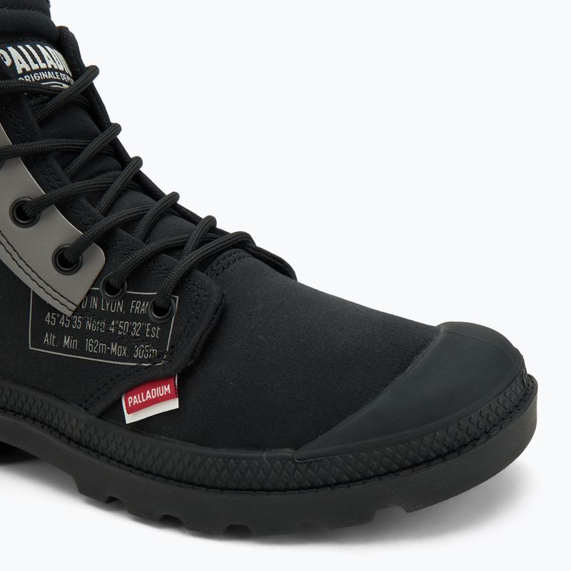 Palladium Pampa Hi Dare Zip Schuhe schwarz/schwarz 7