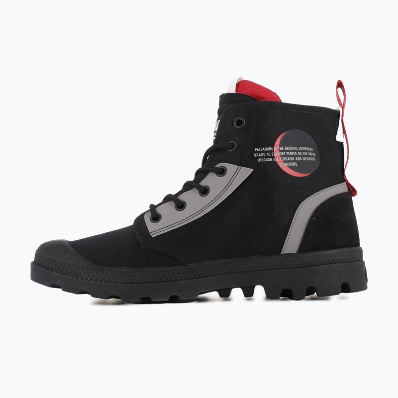 Palladium Pampa Hi Dare Zip Schuhe schwarz/schwarz 3