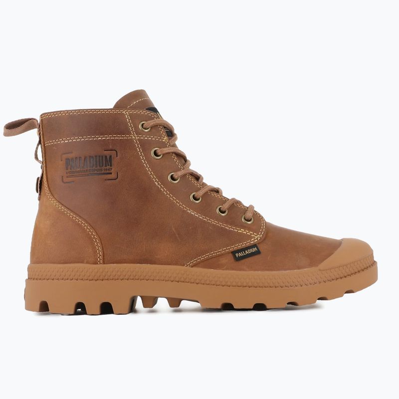 Palladium Pampa Zip Lth Legacy mahagonifarben Stiefel 9