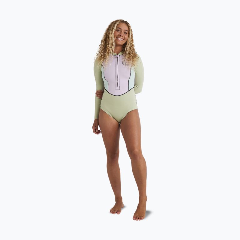 Damen Schwimm-Neoprenanzug Billabong 1/1 mm Salty Dayz Natural Light Pistachio 2