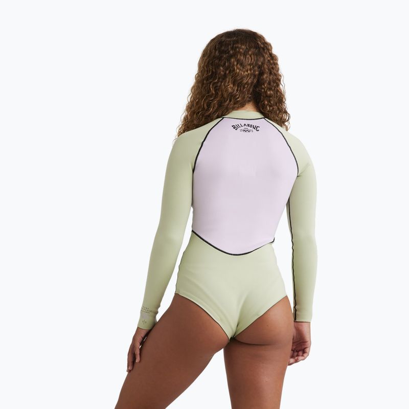 Damen Schwimm-Neoprenanzug Billabong 1/1 mm Salty Dayz Natural Light Pistachio 3