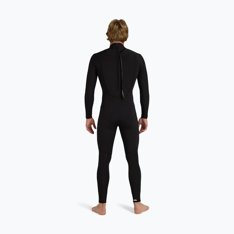 Herren-Neoprenanzug Quiksilver Prologue+ 3/2 mm Back Zip Flatlock black 2