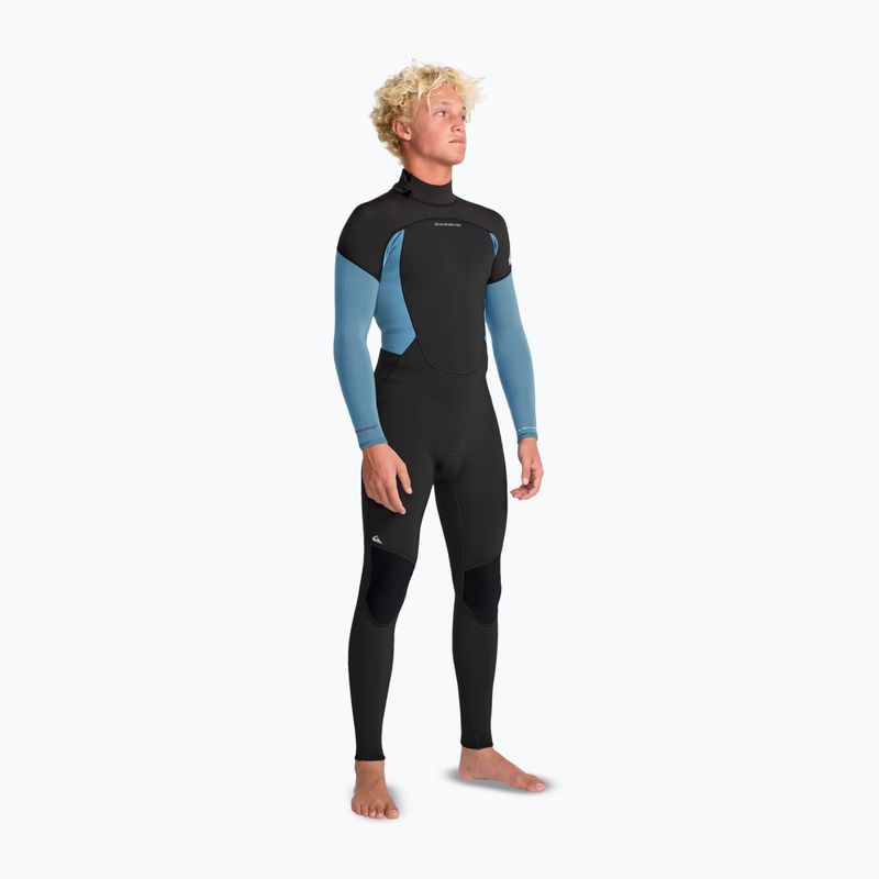 Herren Neoprenanzug Quiksilver Prologue+ 4/3 mm Back Zip GBS cloud blue 3