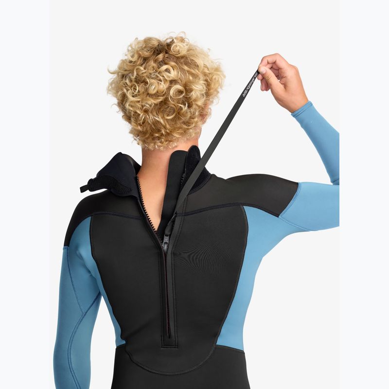 Herren Neoprenanzug Quiksilver Prologue+ 4/3 mm Back Zip GBS cloud blue 4