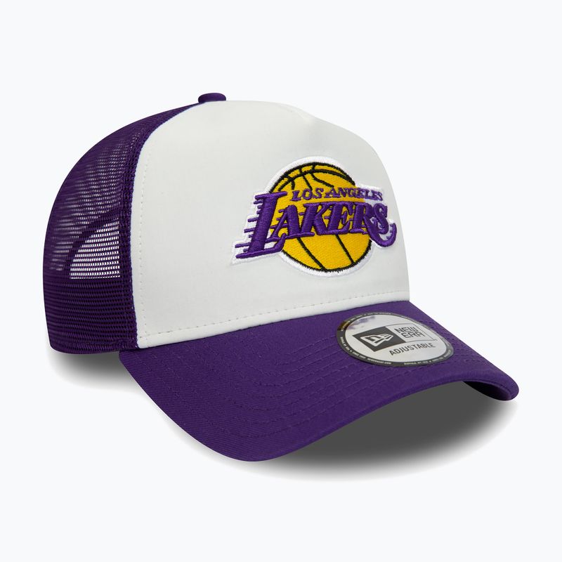 Cap Mütze Herren New Era Team Colour Block Trucker Los Angeles Lakers open misc 3