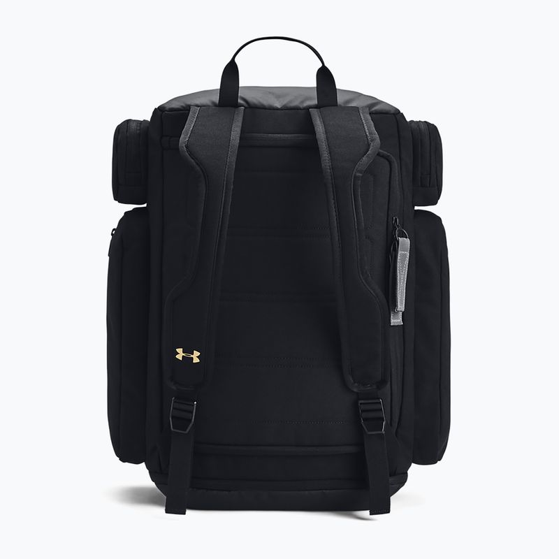 Touristischer Rucksack Herren Under Armour Project Rock black/black/metallic gold 2