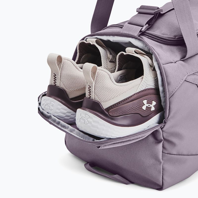 Under Armour Undeniable 5.0 Duffle XS 23 l violett grau/metallisch champagner gold Tasche 4
