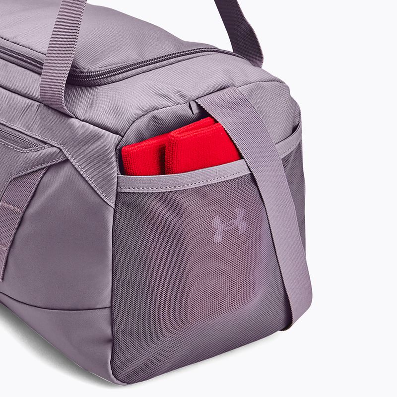 Under Armour Undeniable 5.0 Duffle XS 23 l violett grau/metallisch champagner gold Tasche 5