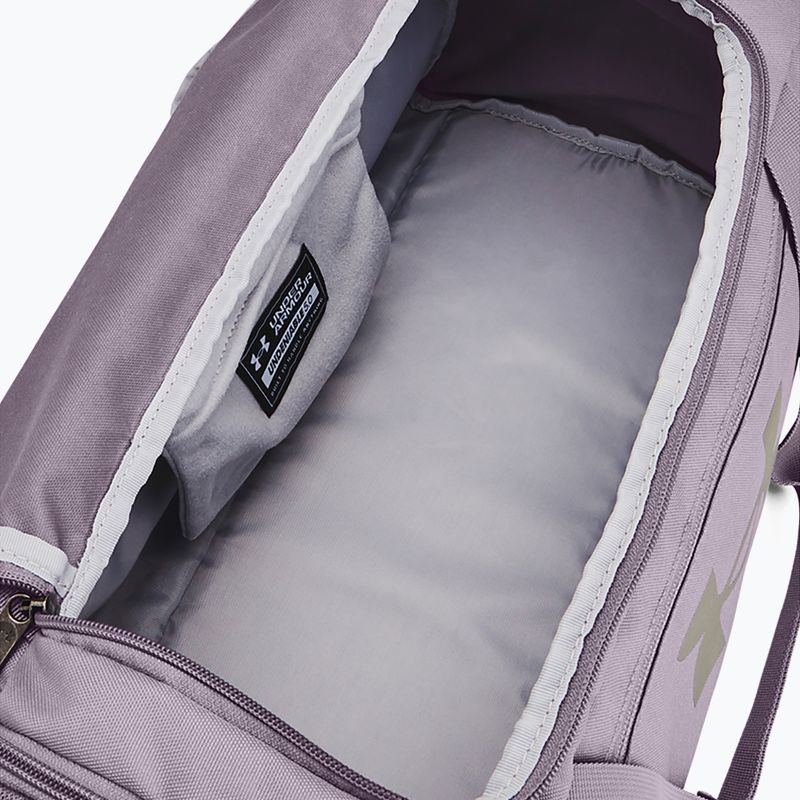Under Armour Undeniable 5.0 Duffle XS 23 l violett grau/metallisch champagner gold Tasche 6