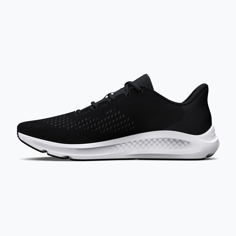 Under Armour Charged Pursuit 3 Big Logo schwarz/schwarz/weiß Herren Laufschuhe 9