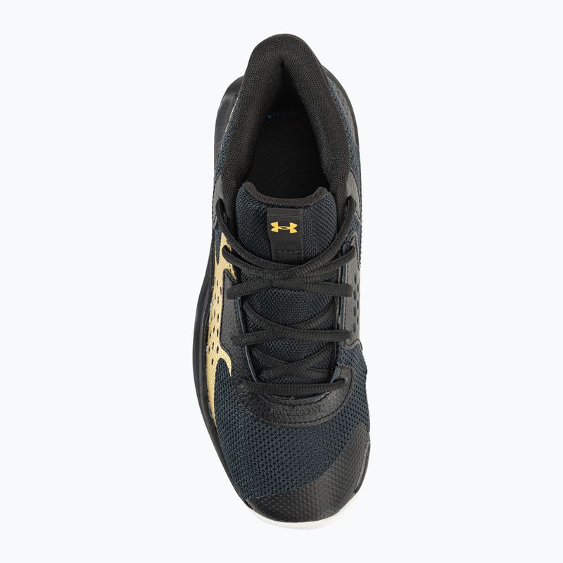 Under Armour Jet' 23 schwarz/metallic gold/metallic gold Basketballschuhe 6