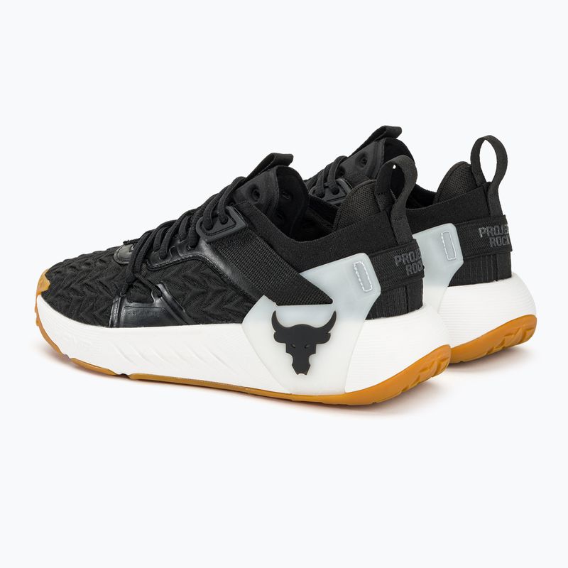 Under Armour Project Rock 6 schwarz/weiß/schwarz Herren Trainingsschuhe 3