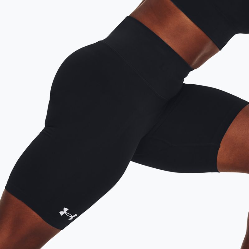 Under Armour Train Seamless Damen Trainingsshorts schwarz/weiß 4