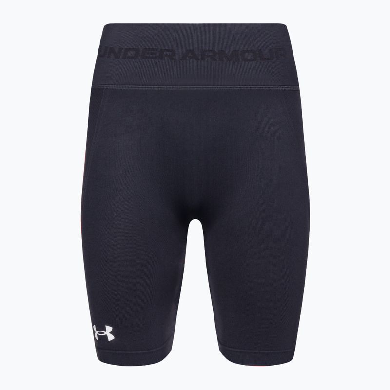 Under Armour Train Seamless Damen Trainingsshorts schwarz/weiß 5