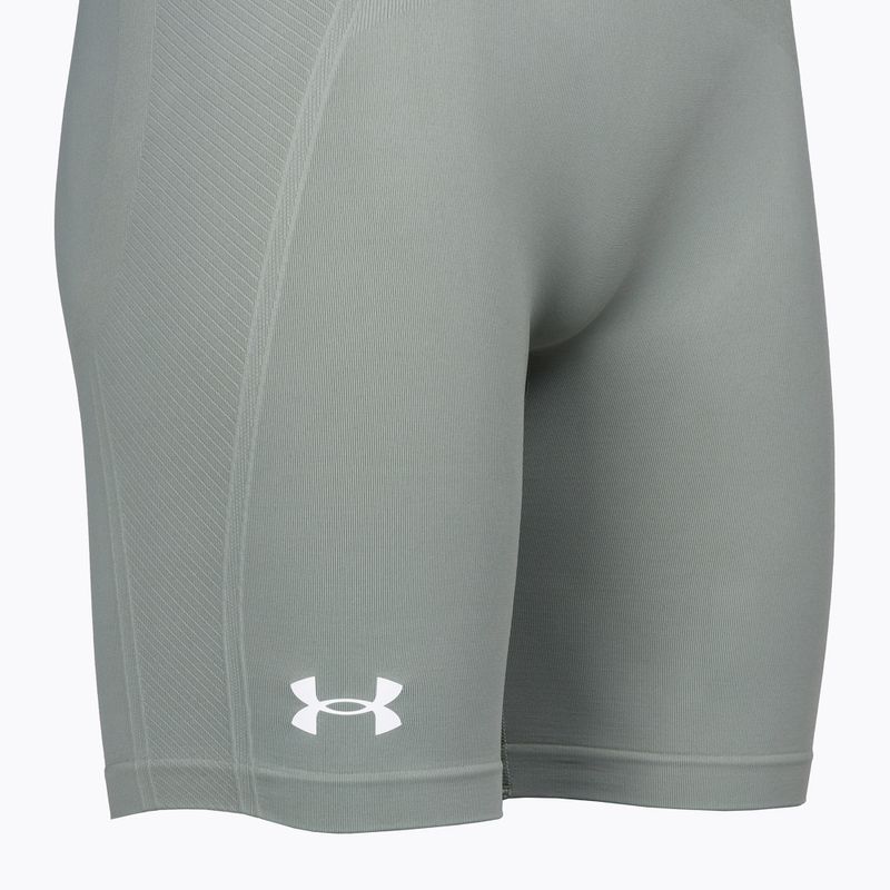 Under Armour Train Seamless Grove grün/weiß Damen Trainingsshorts 7