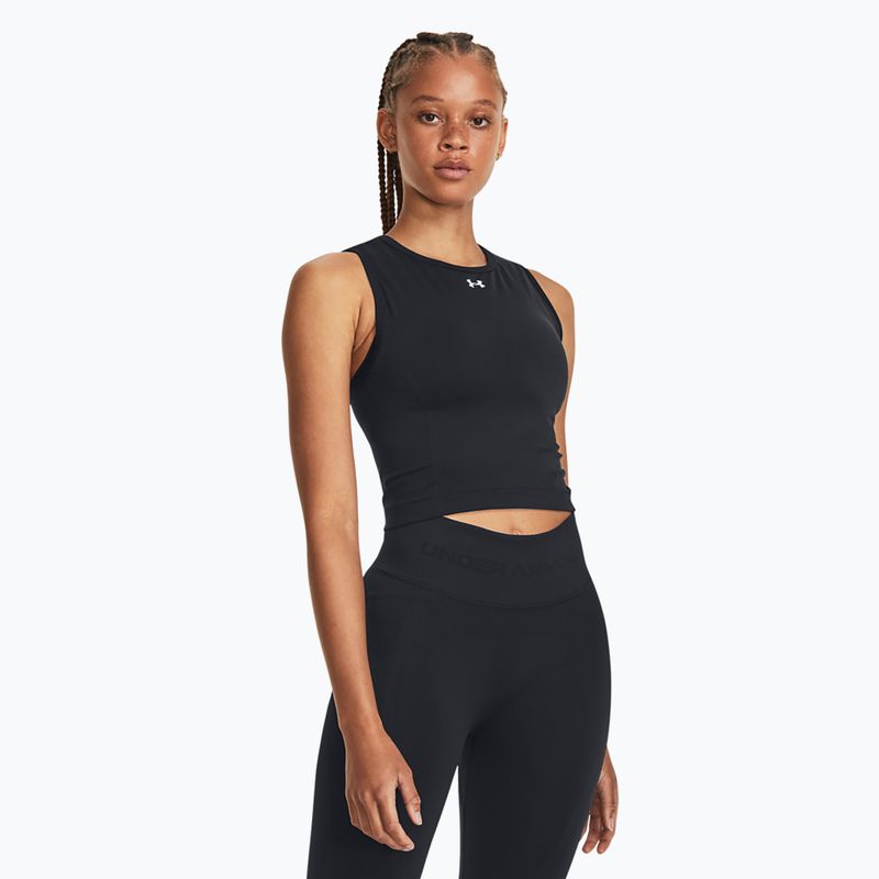 Under Armour Vanish Seamless schwarz/weiß Damen Trainingstank