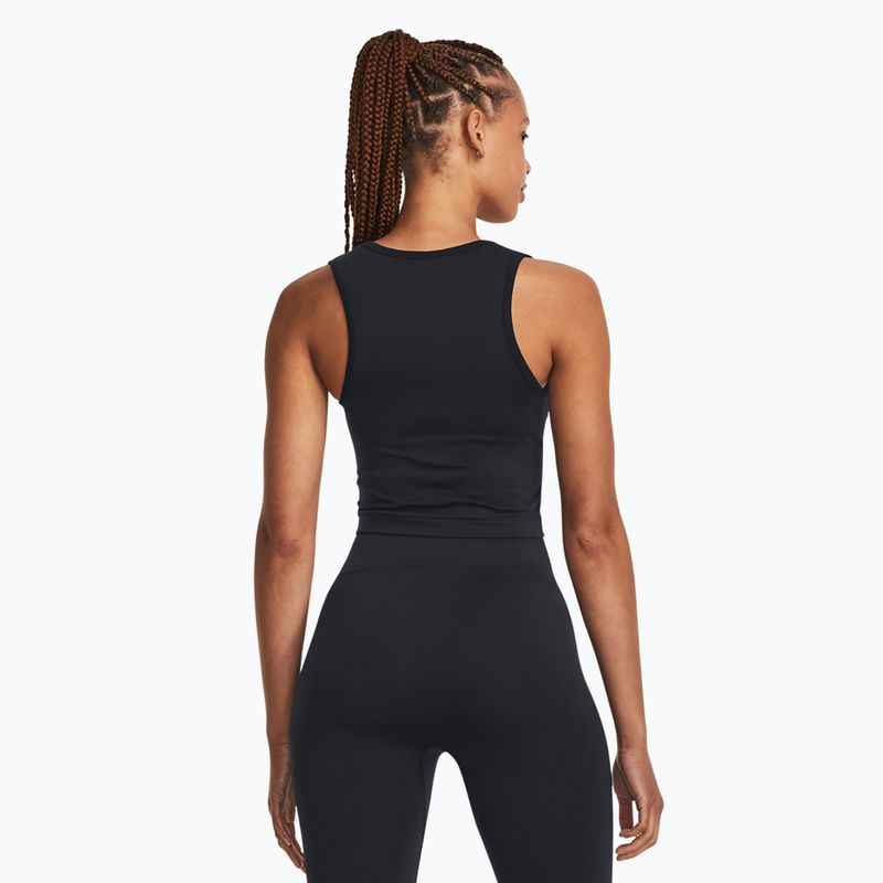 Under Armour Vanish Seamless schwarz/weiß Damen Trainingstank 3